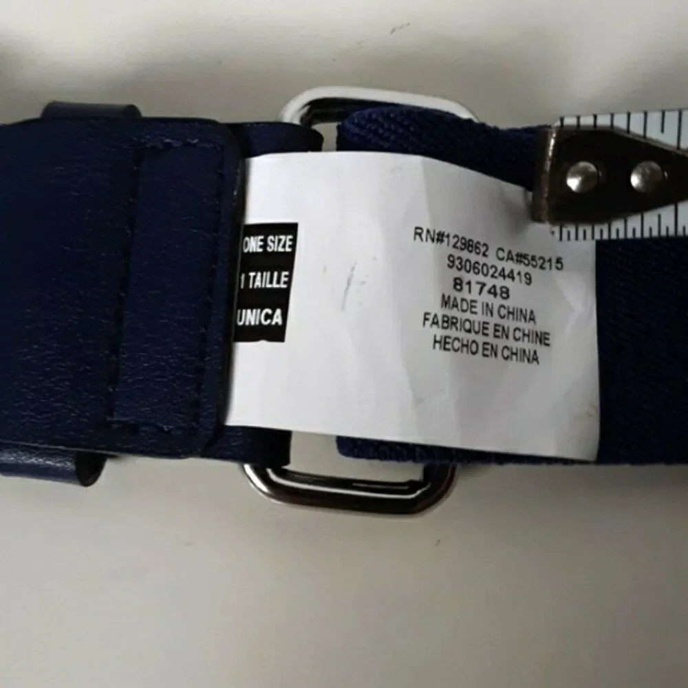 Nike Baseball/Football Men Adjustable stretch Blue Belt